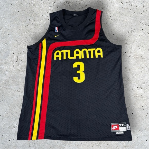 Vintage Shareef Abdur Rahim #3 Atlanta‎ Hawks Jersey 2XL Nike Swingman Throwback